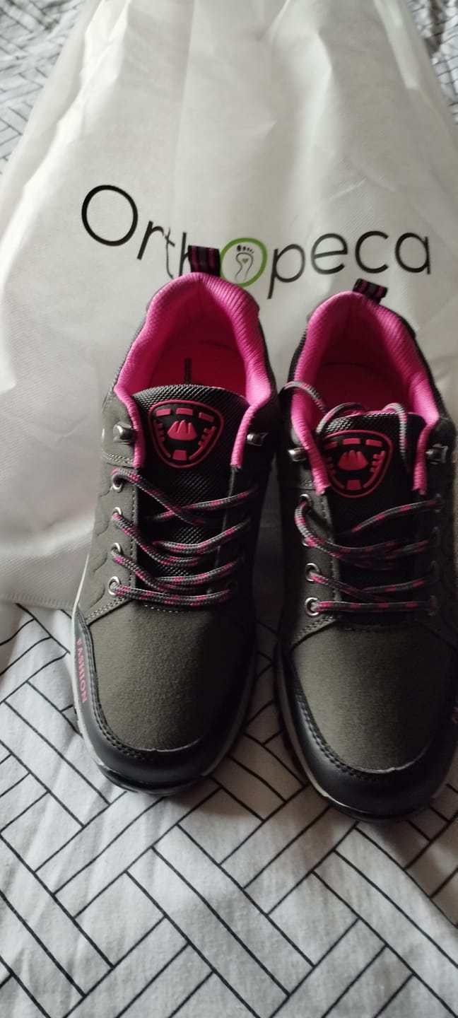Customer photo review of Baskets Confortables à Plateforme Femme