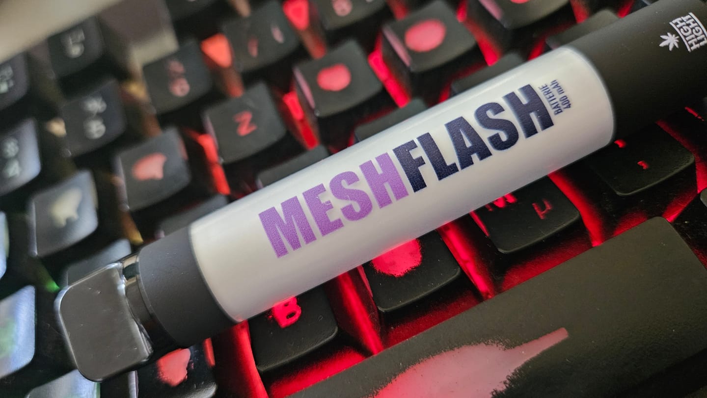 Customer photo review of Highlight-Meshflash H2 Superior Blackberry Kush 2ml