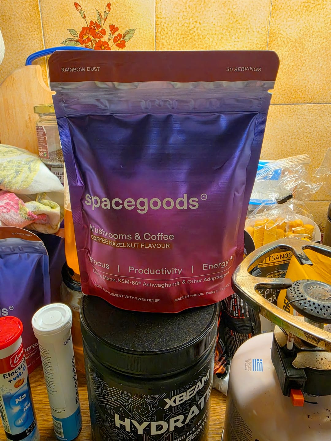 Customer photo review of rainbow dust