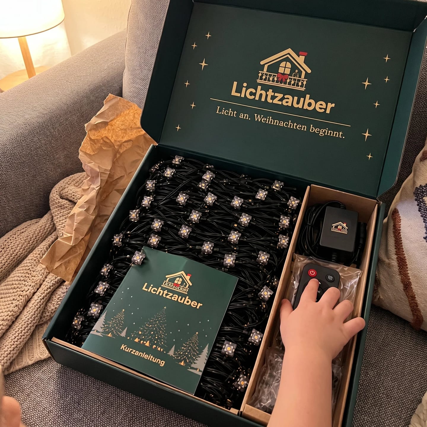 Customer photo review of Lichtzauber™ LED-Vorhang