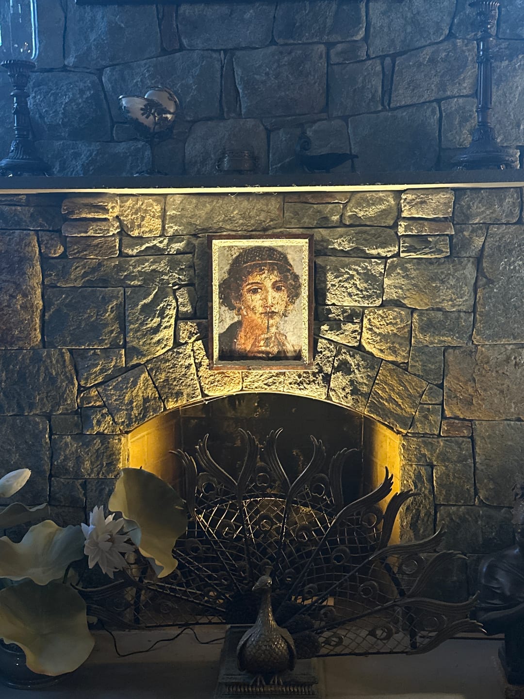 Customer photo review of Affresco della Poetessa Saffo