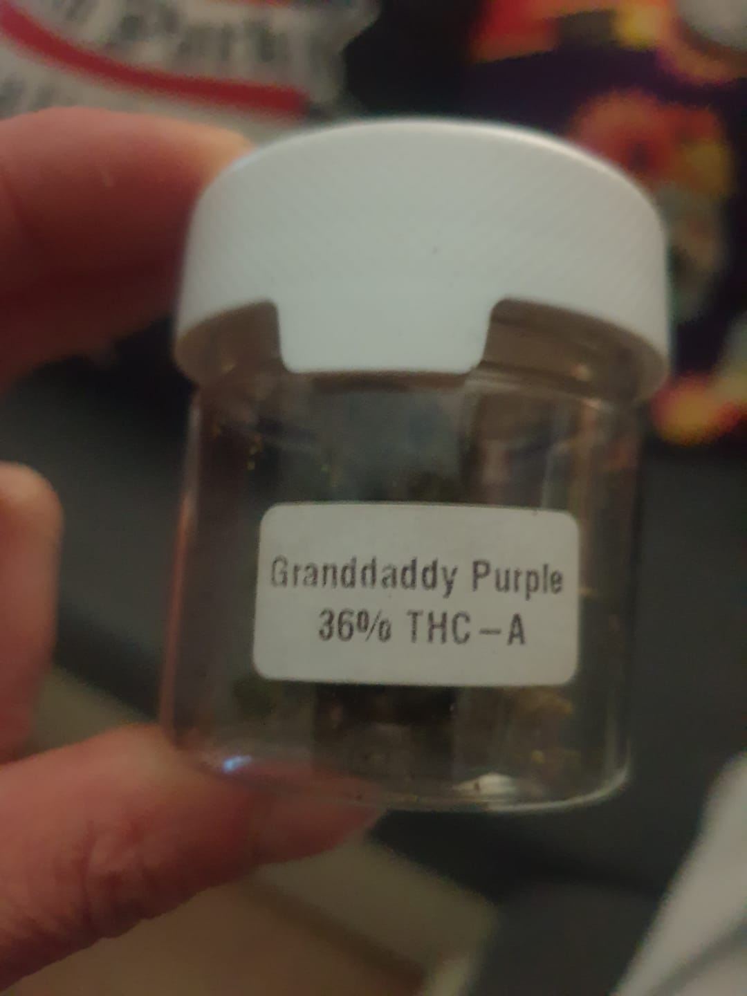 Customer photo review of THC-A 36% Blüten Granddaddy Purple