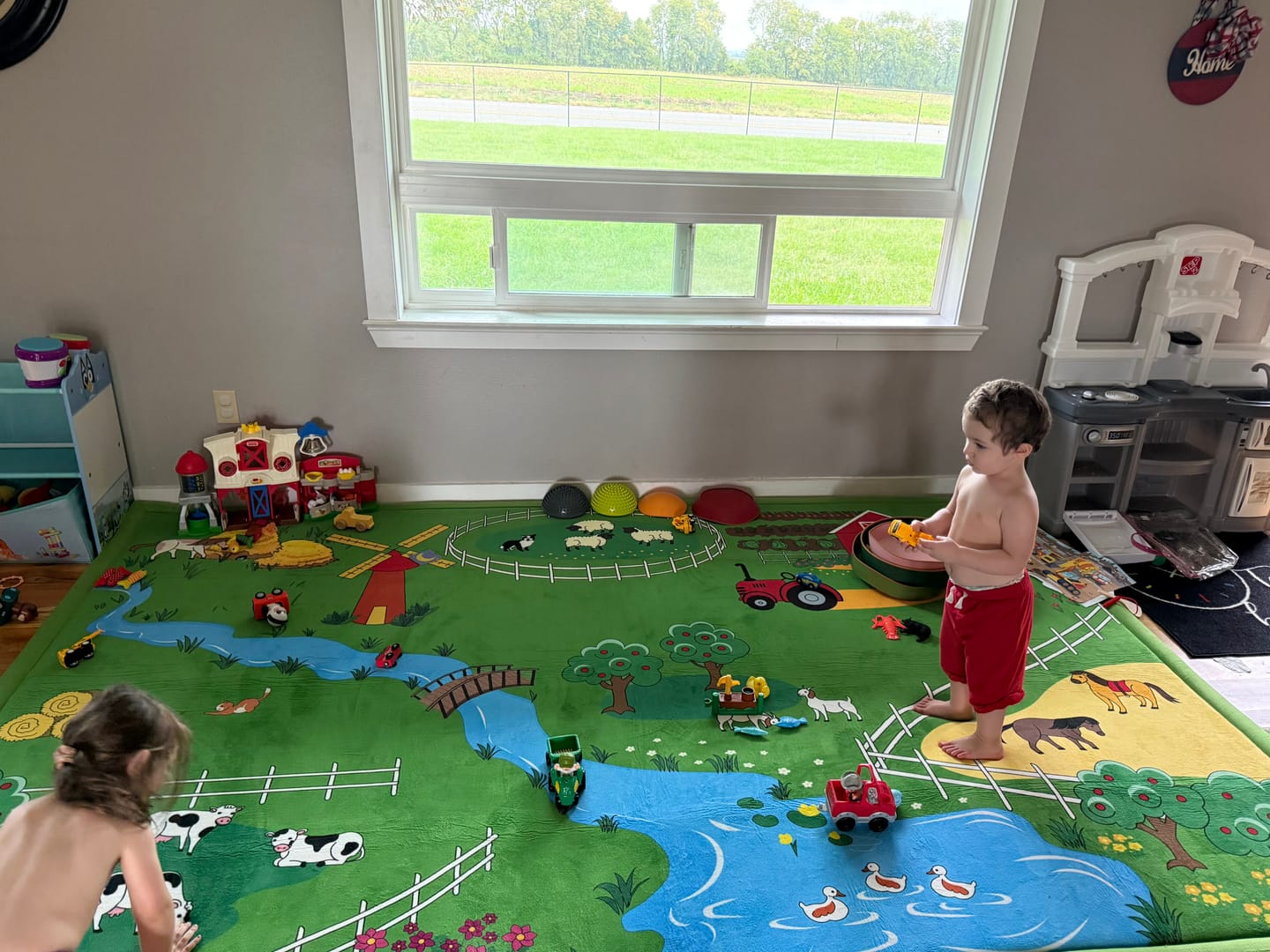 Customer photo review of Relax Mat - 1.4" Thick Soft Foam Play Mat