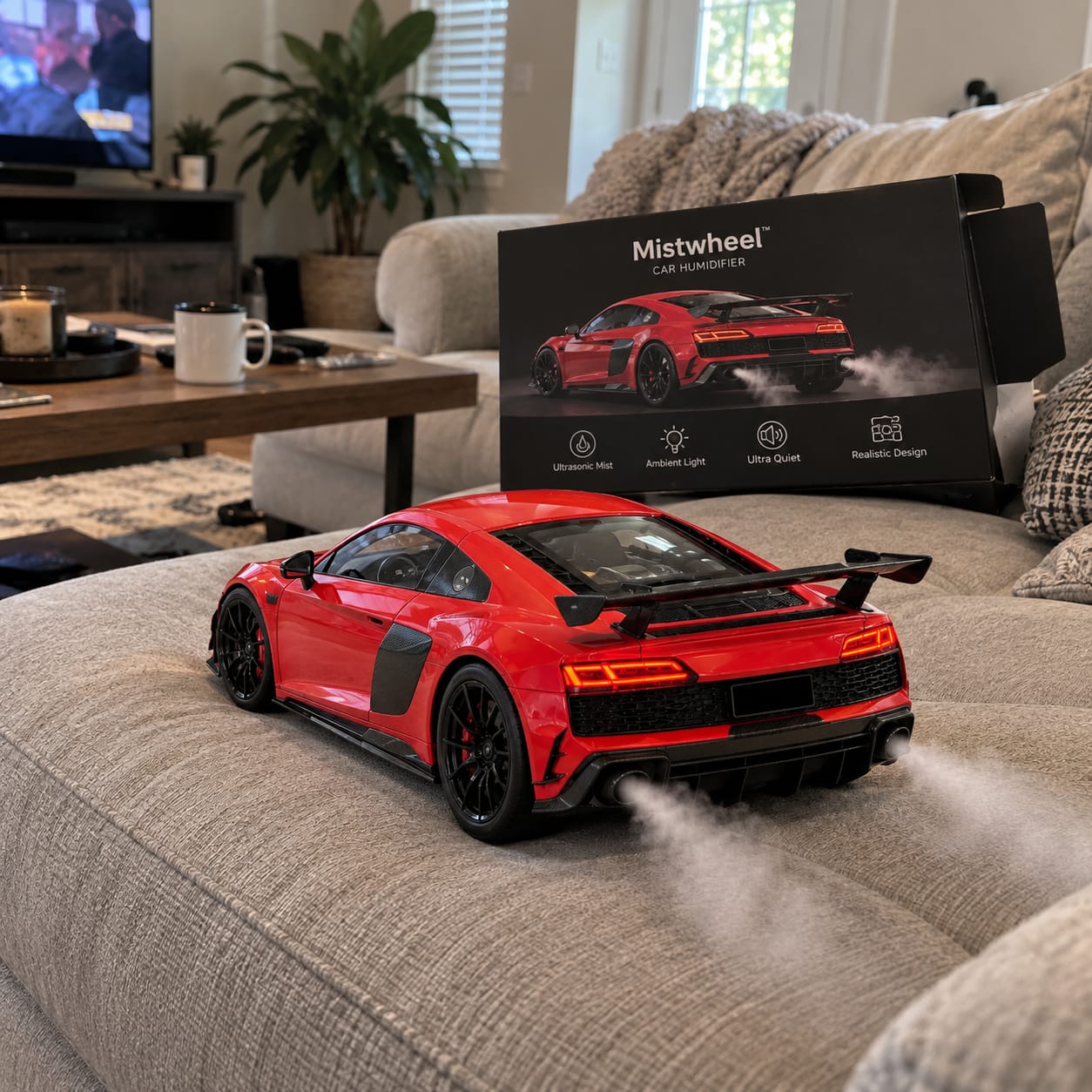 Customer photo review of Sports Car Humidifier