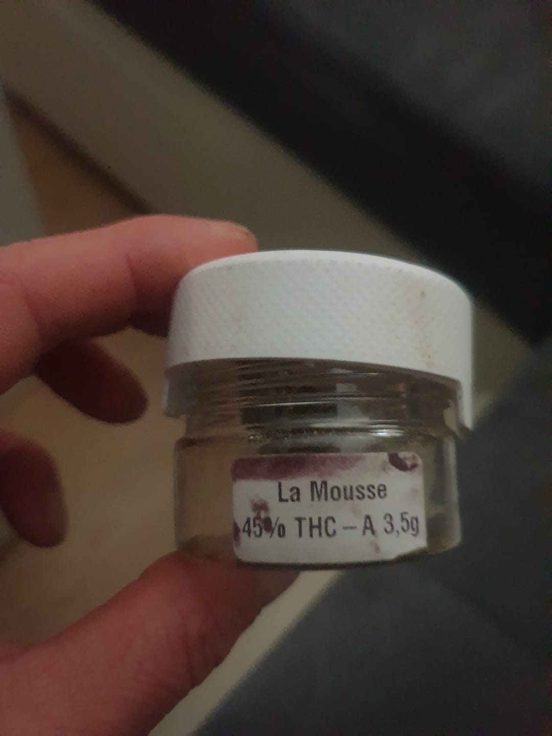Customer photo review of THC-A 45% Hash La Mousse