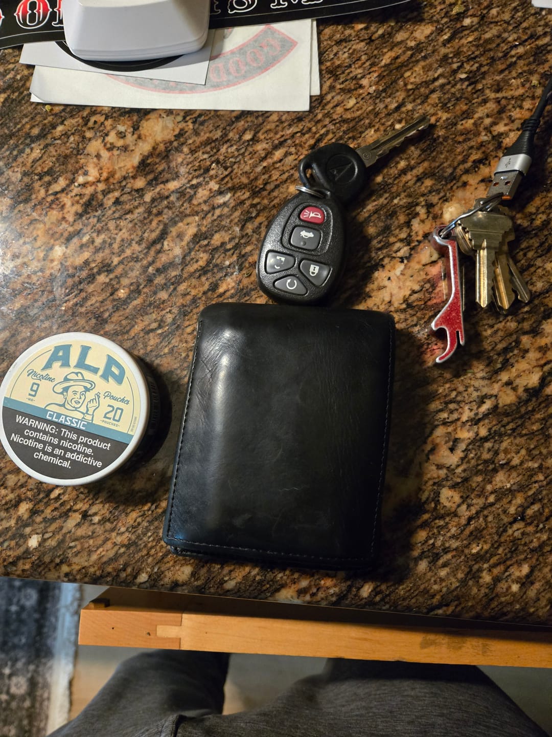 Customer photo review of Classic Nicotine Pouches