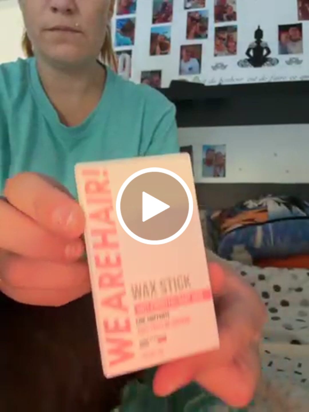 Customer video review of Wax Stick anti-frisottis