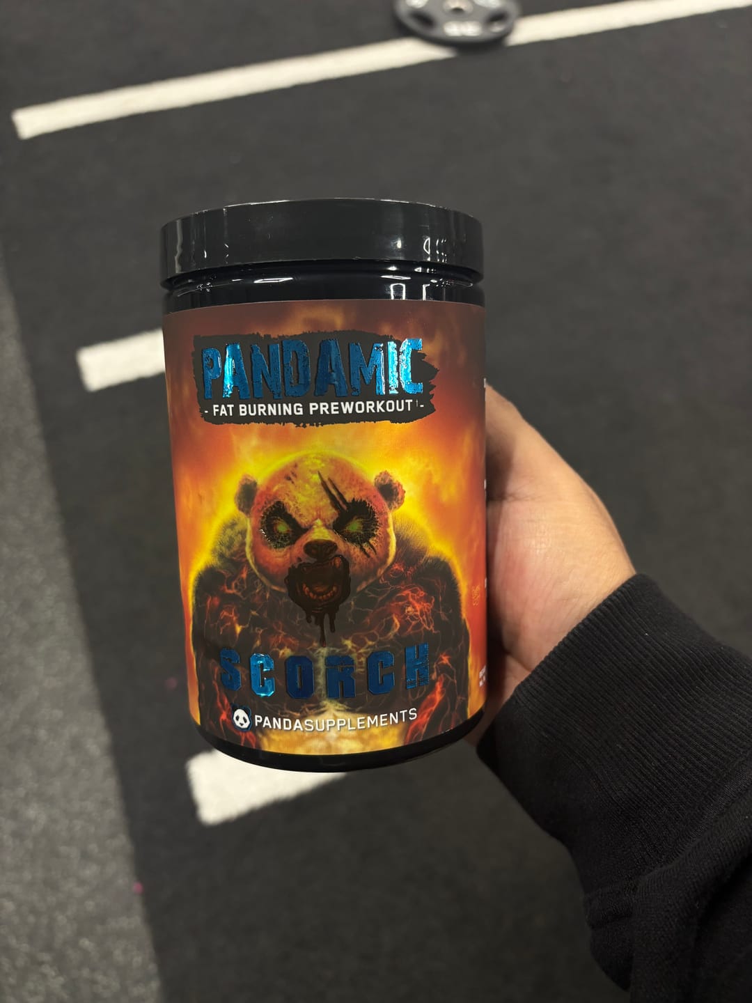 Customer photo review of PANDAMIC® Scorch Pre-Workout