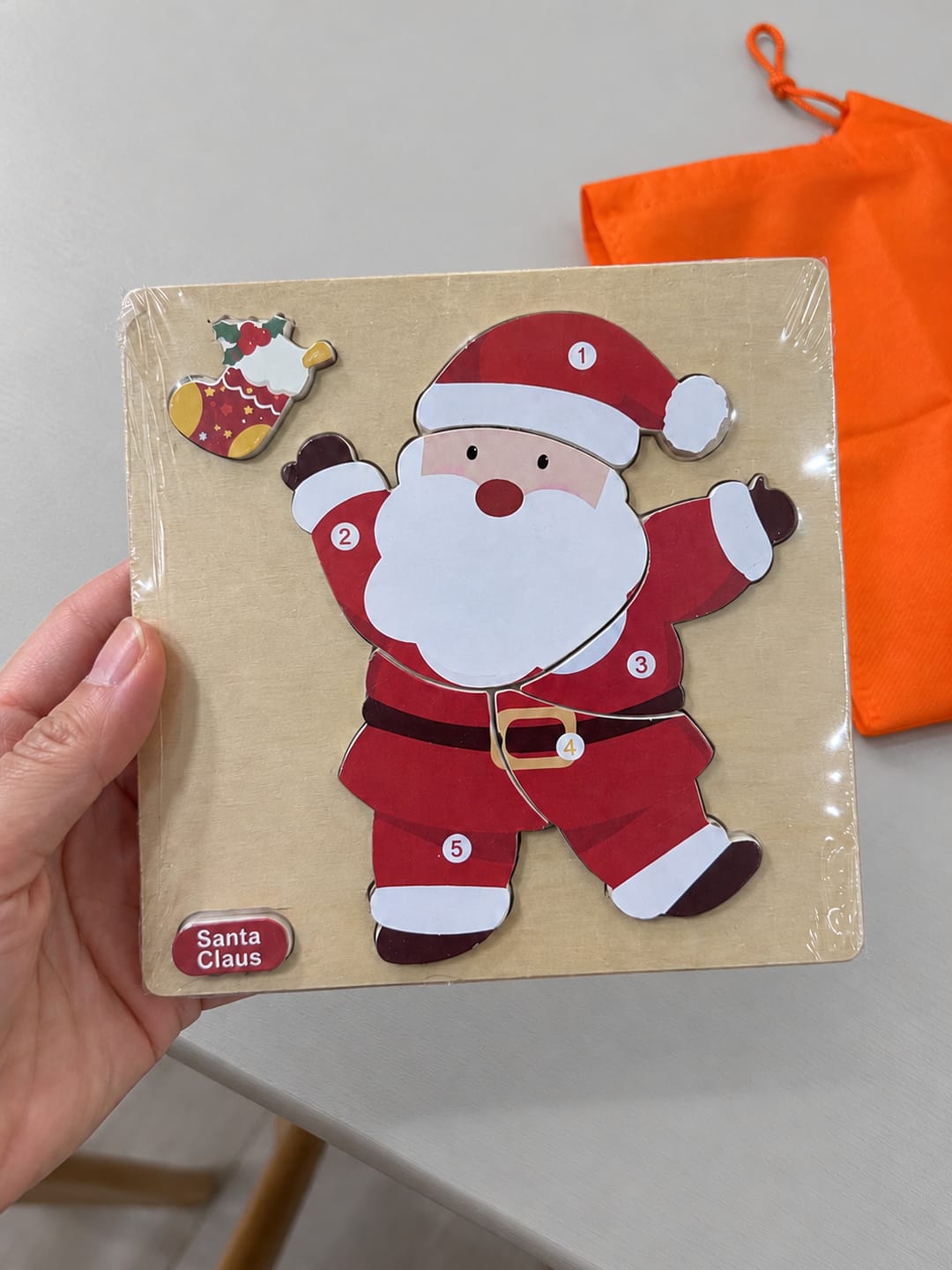 Customer photo review of Marvin's Christmas Puzzle Set