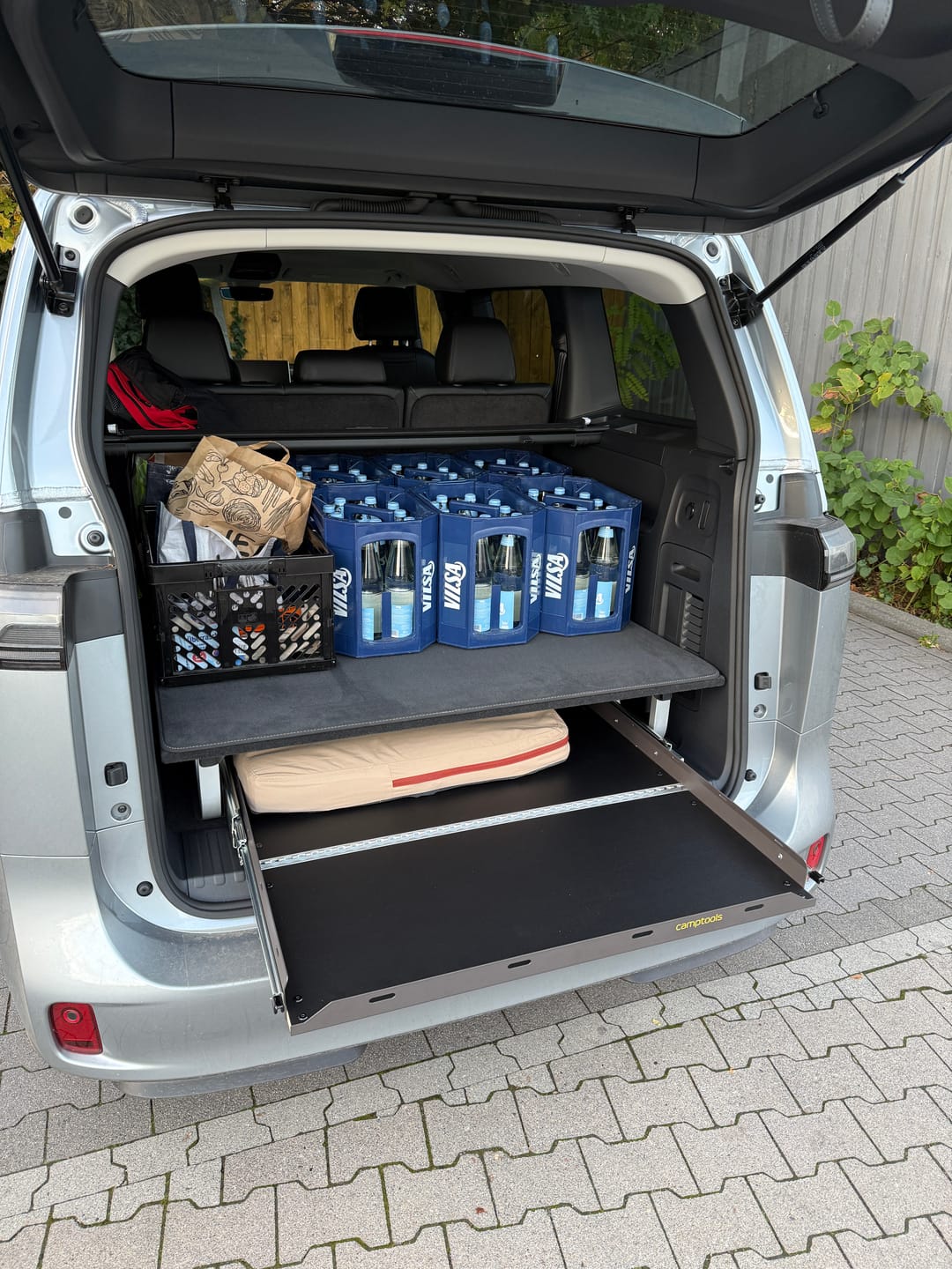 Customer photo review of Heckauszug für VW ID. Buzz in Standardlänge und Langversion GTX, PRO