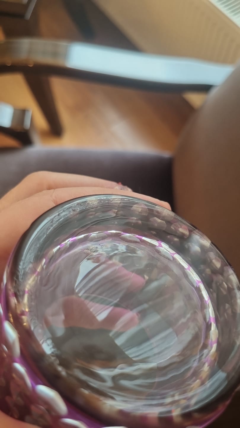 Customer photo review of Bohemia Crystal Sora Kahve Yanı Su Bardağı 150ml