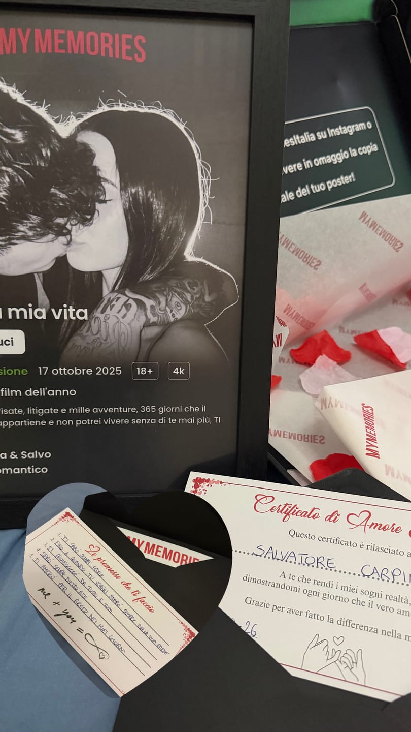Customer photo review of MyMemories - Poster Personalizzabile