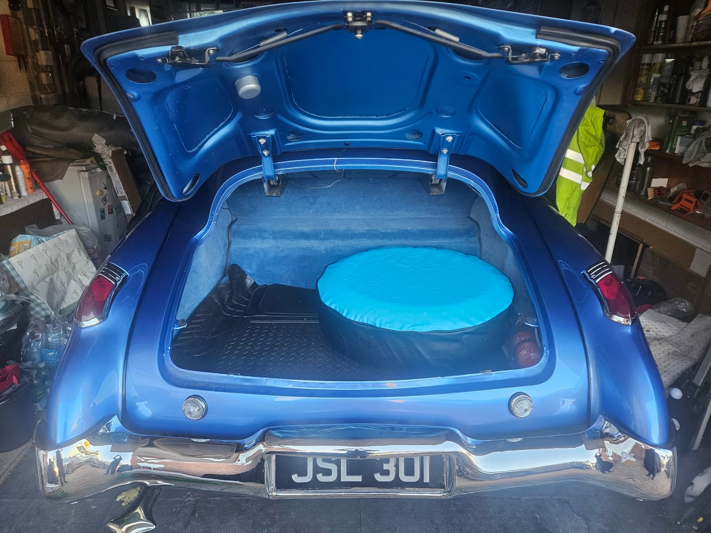 Customer photo review of Solid Color Spare Tire Cover for Jeep, Bronco, RV, Camper, Vans, & More