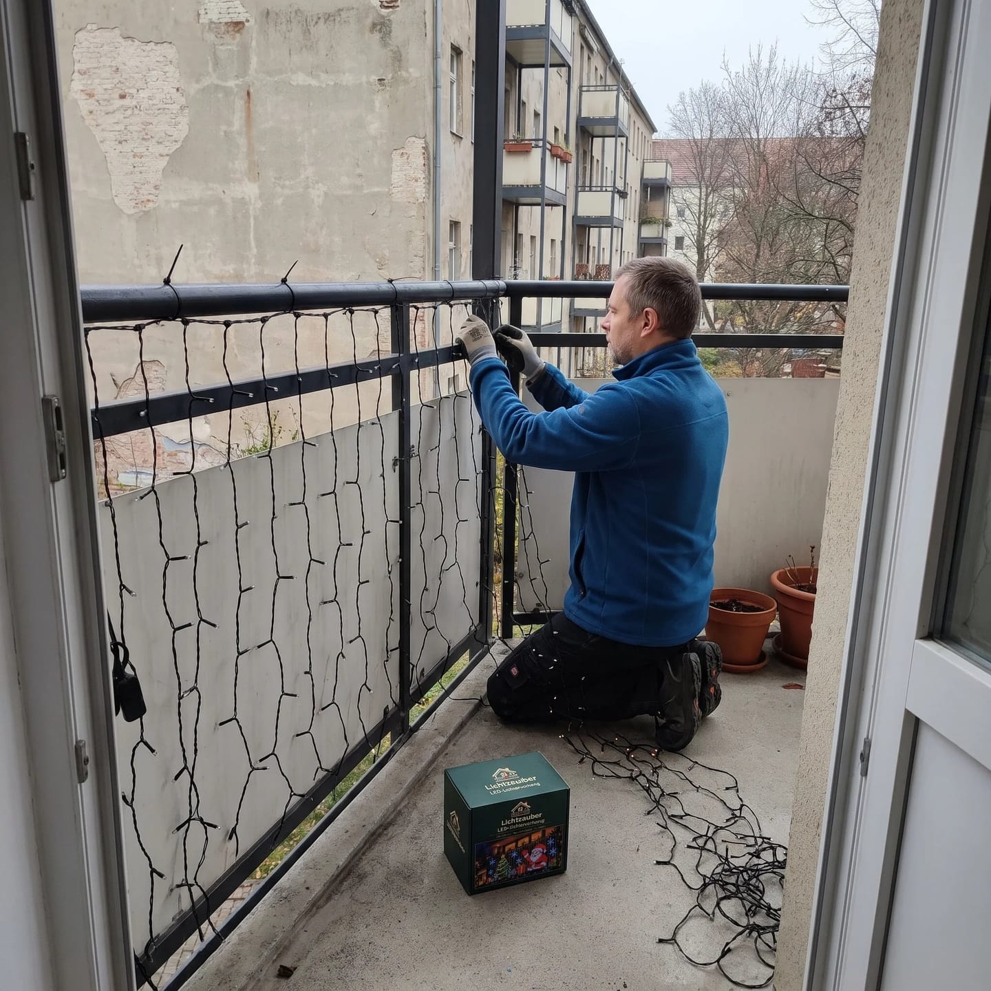 Customer photo review of Lichtzauber™ LED-Vorhang