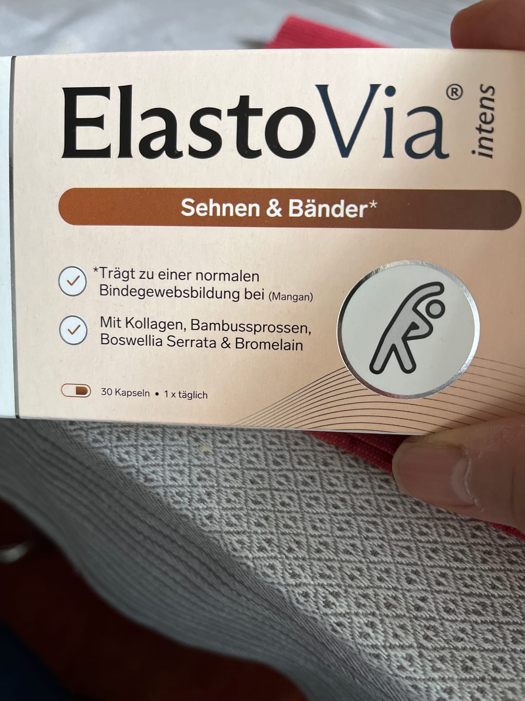 Customer photo review of ElastoVia® intens – Sehnen & Bänder