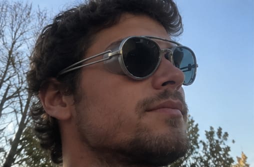 Customer photo review of The Premium Retro Sun Goggles