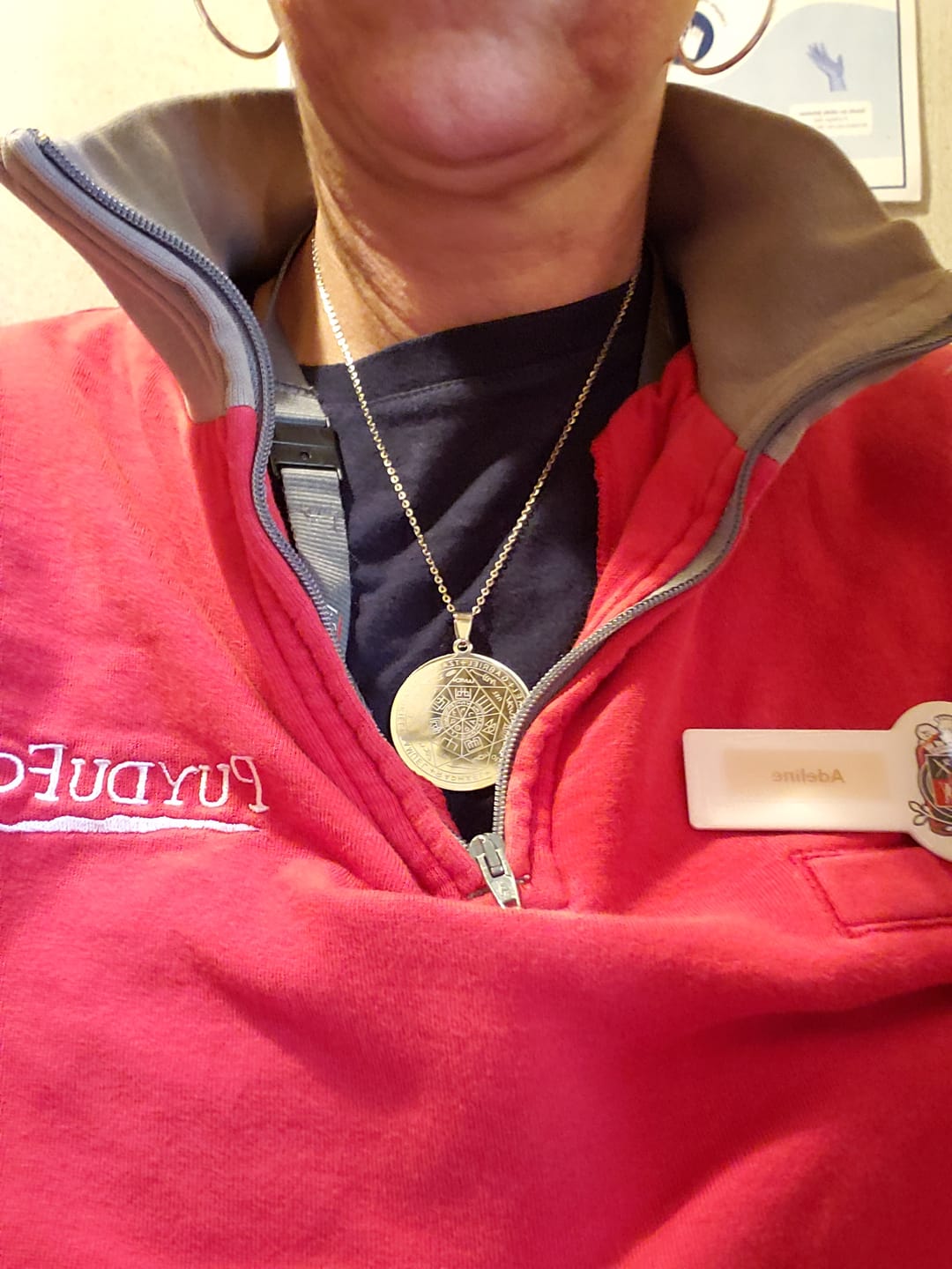 Customer photo review of Pendentif Médaillon des Sept Gardiens