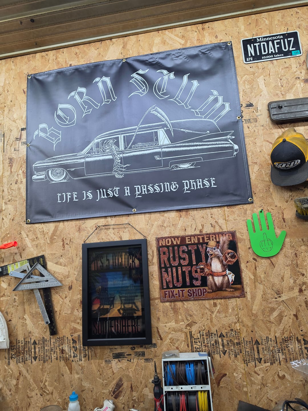 Customer photo review of PASSING PHASE BANNER