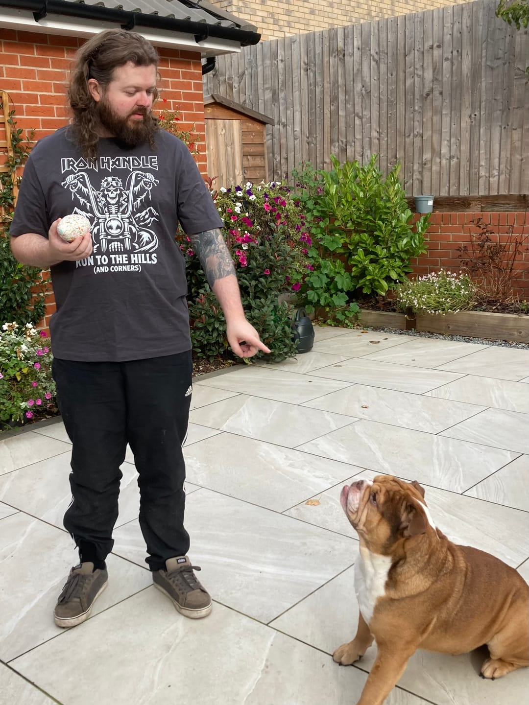 Customer photo review of IRON HANDLE 026 T Shirt
