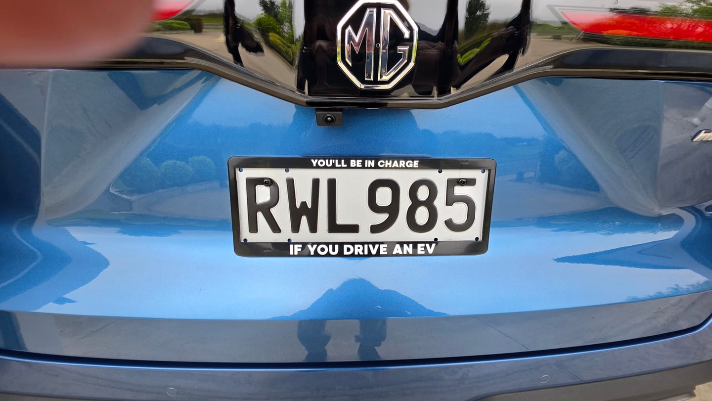 Customer photo review of Custom Plate Frames