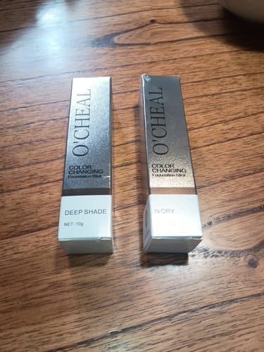 Customer photo review of Base de maquillaje coreana adaptativa