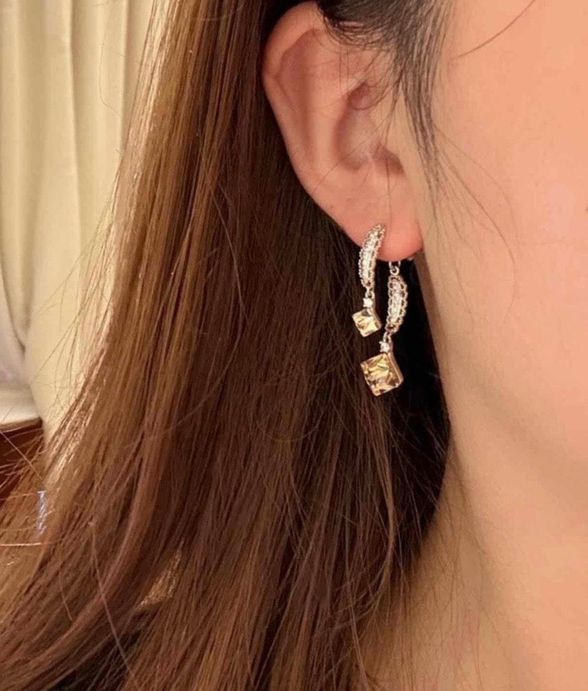 Customer photo review of Lottie Earrings