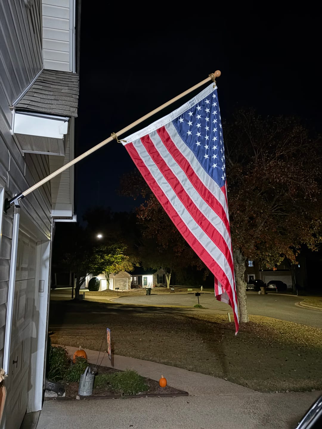 Customer photo review of 3' x 5' American Flag Set