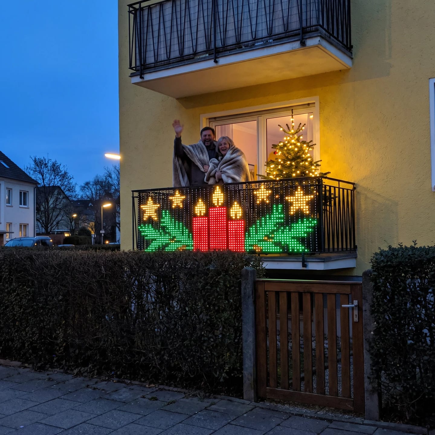 Customer photo review of Lichtzauber™ LED-Vorhang