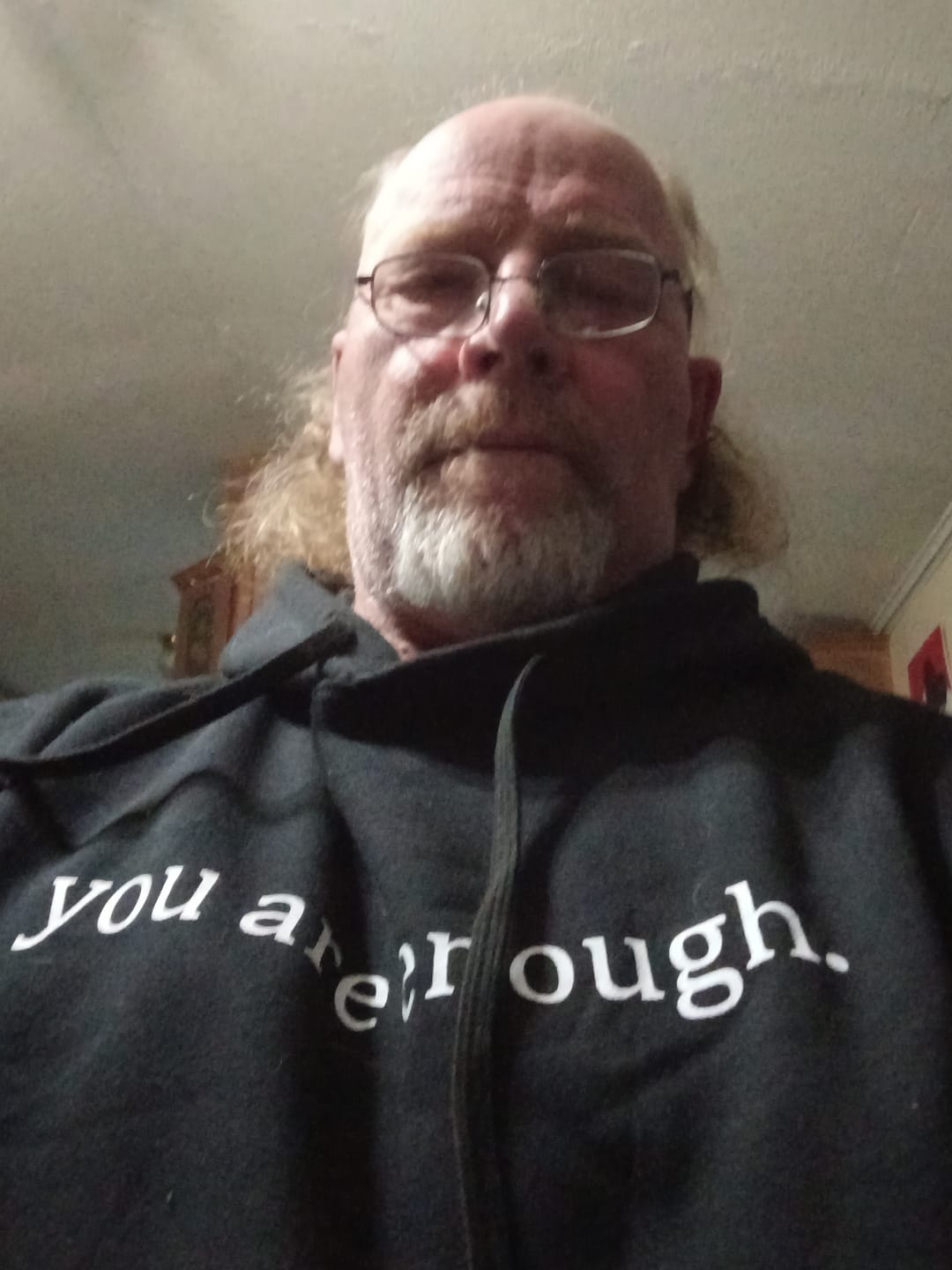 Customer photo review of The Original 'Dear Person Behind Me' Hoodie