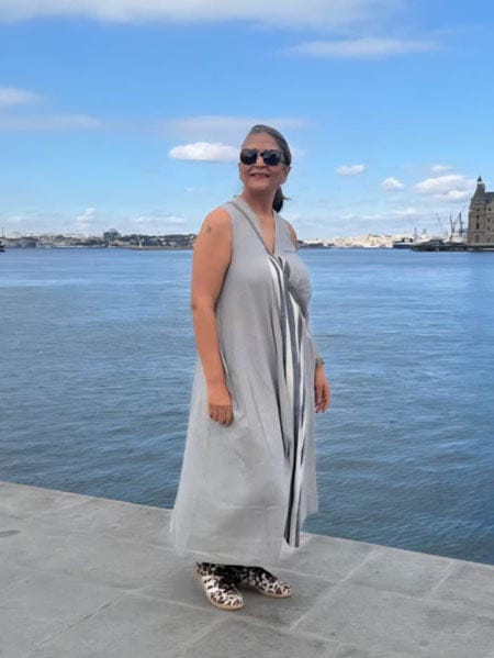 Customer photo review of Nyra Maxi Dress