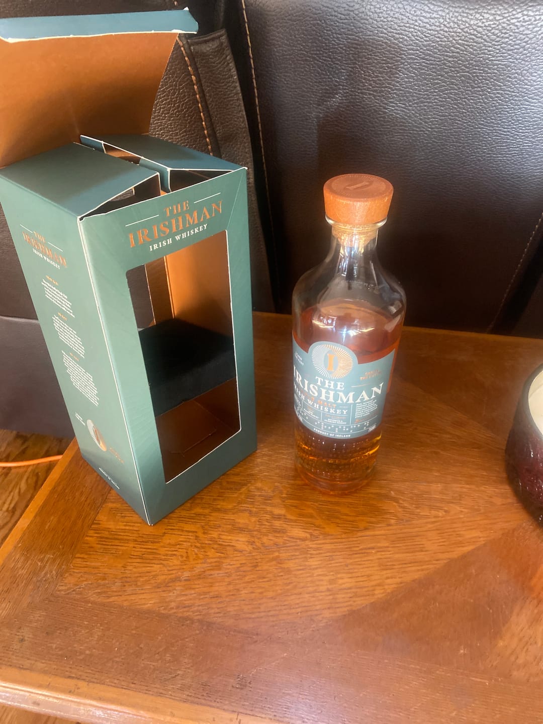 Customer photo review of The Irishman Single Malt Irish Wiskey