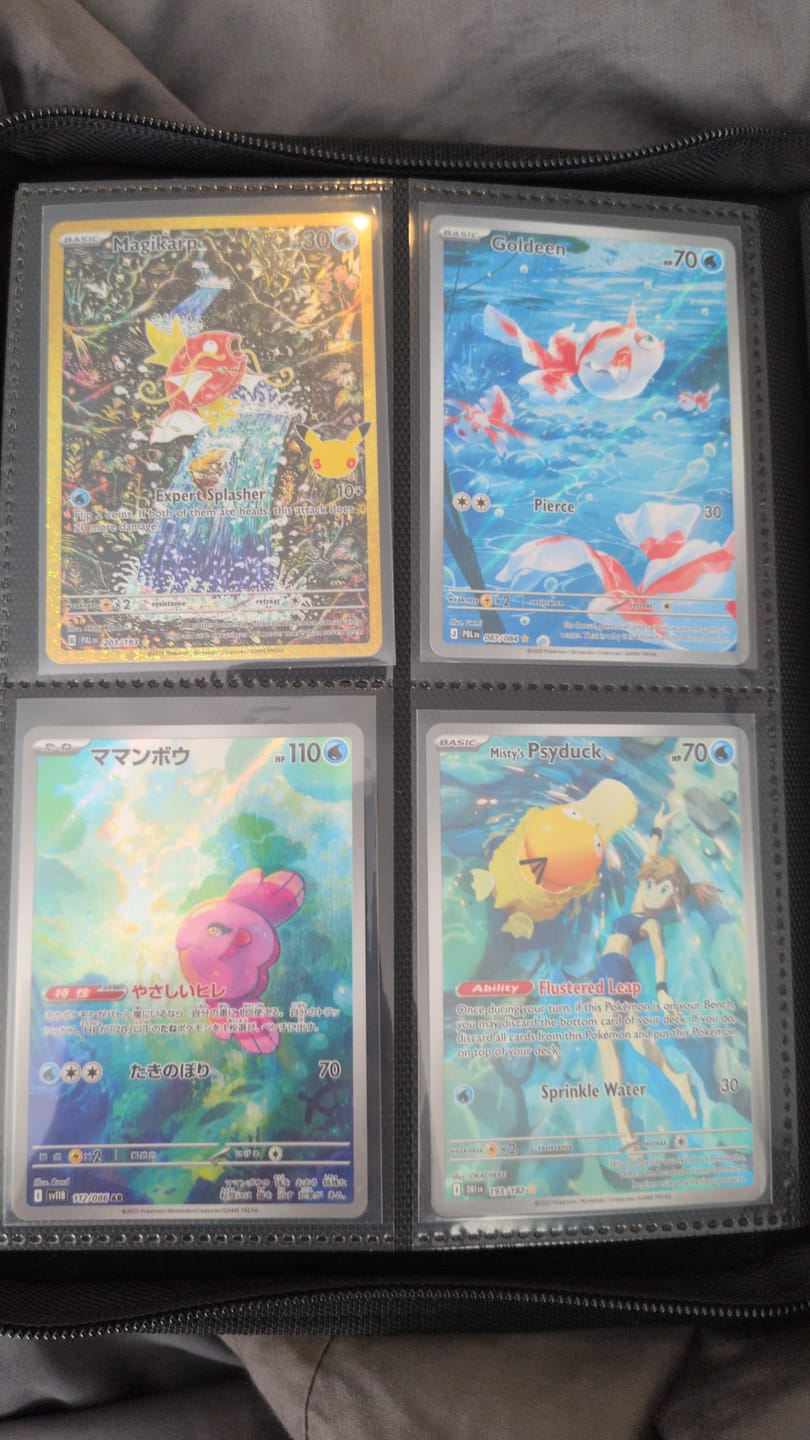 Customer photo review of Pokemon TCG Goldeen 087/084 - Pitch Black