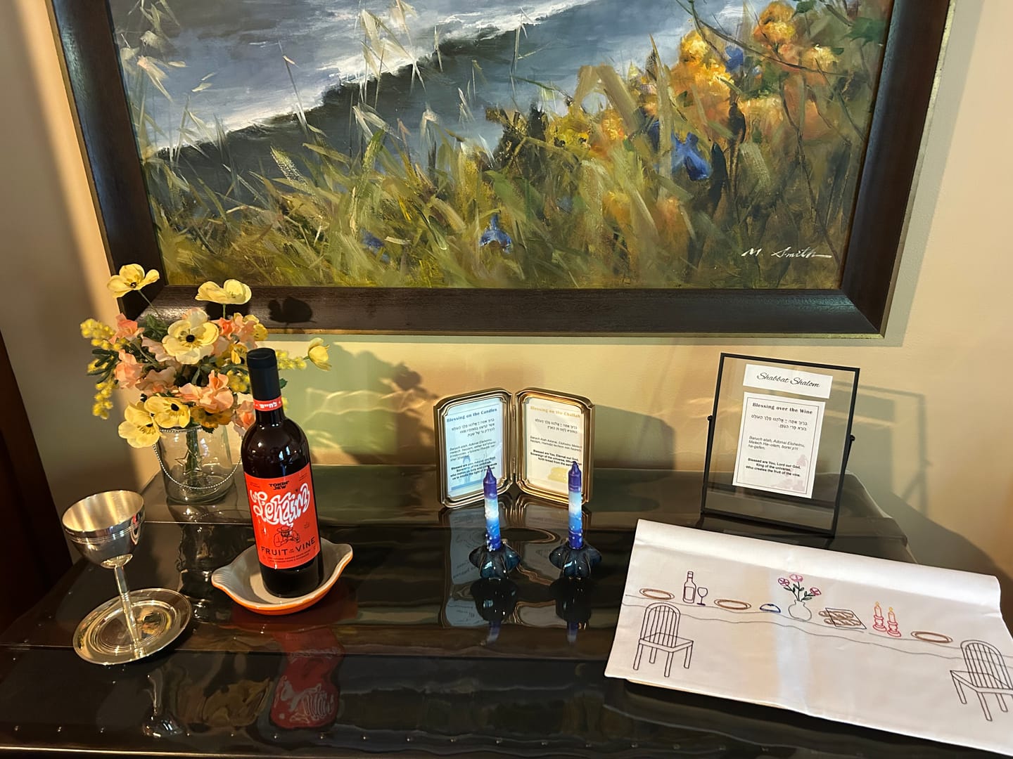 Customer photo review of L'Chaim Infused Sparkling Grape