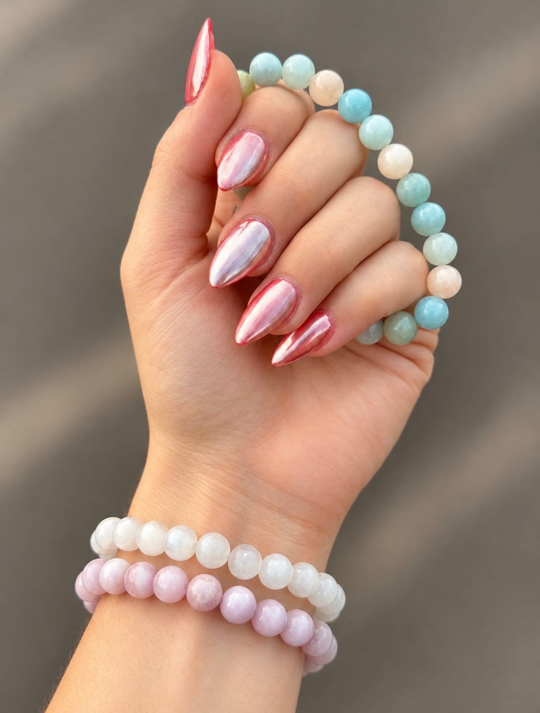 Customer photo review of Kunzite Bracelet