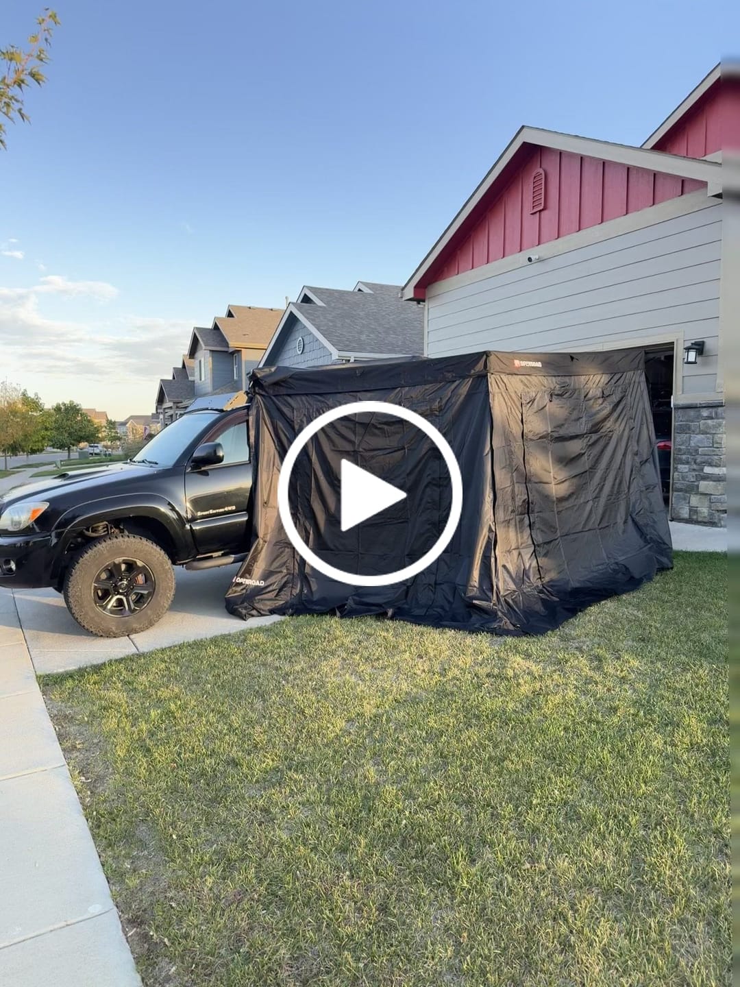 Customer video review of OPENROAD  270 Free Standing Awning for Camping-Adventure Series