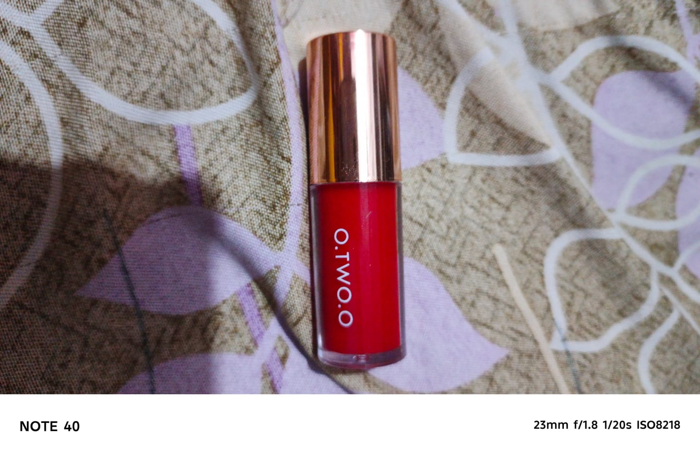 Customer photo review of O.TWO.O PLUMP SHINY CRYSTAL LIP GLOSS