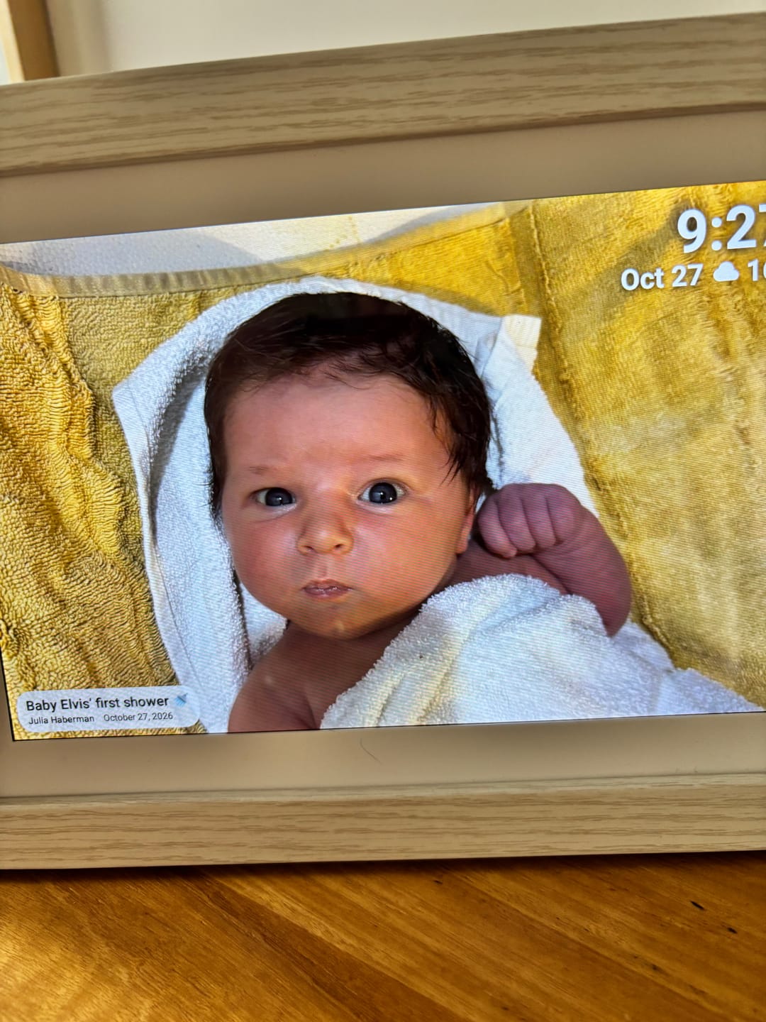 Customer photo review of Digital Photo Frame
