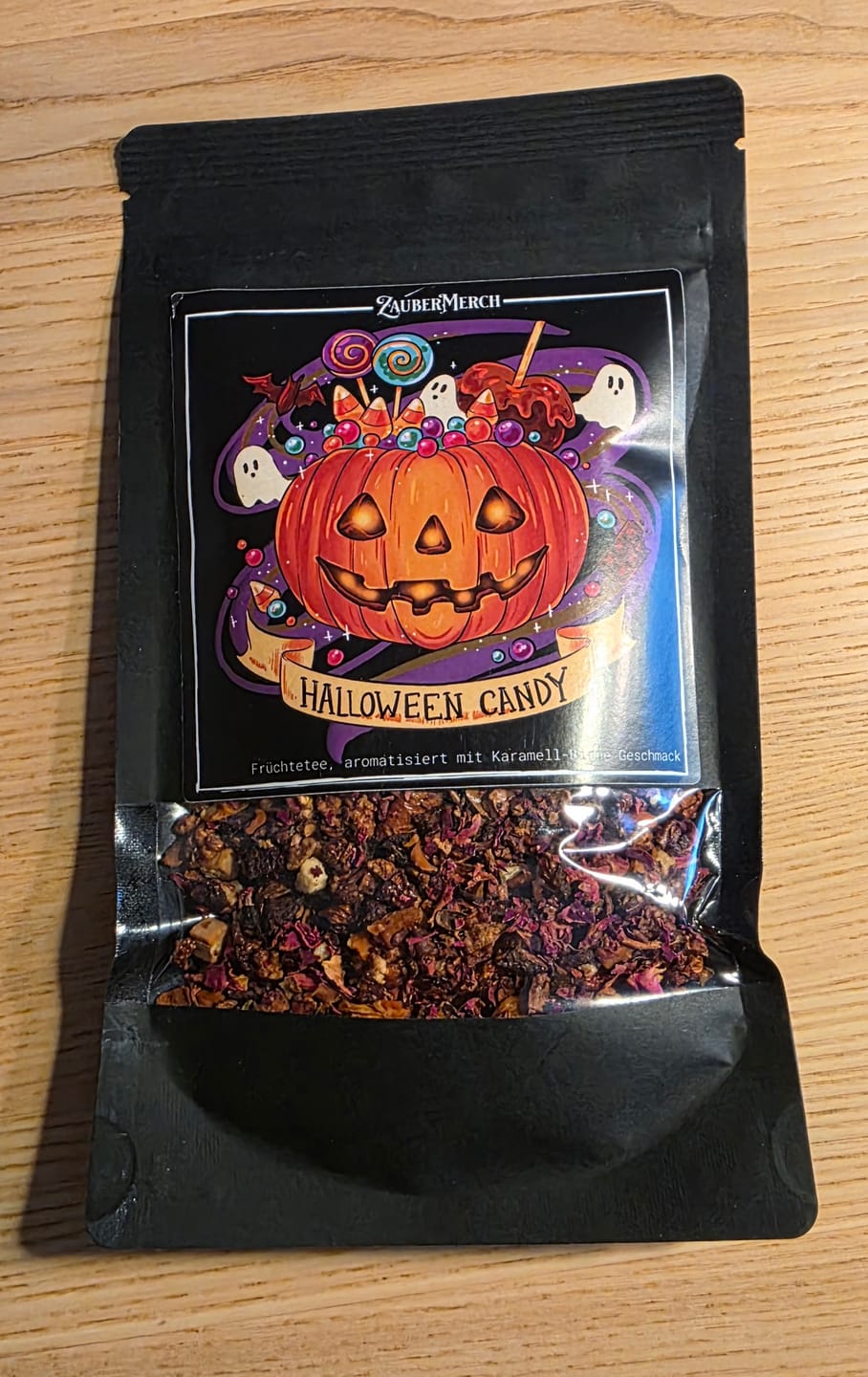 Customer photo review of Halloween Candy – Früchtetee mit Karamell-Birne-Geschmack | Halloween Tee