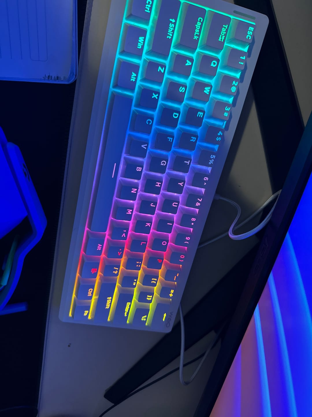 Customer photo review of Wraith W60 Klavye (Manyetik Switch / HE)