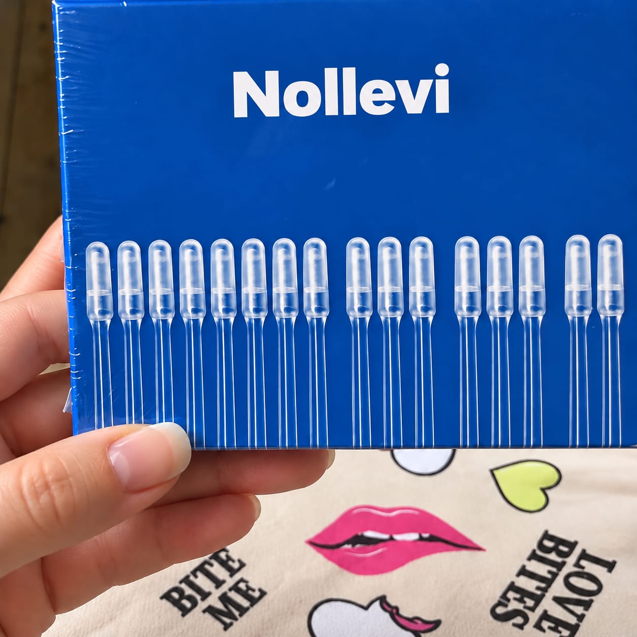 Customer photo review of Nollevi™ – selvklebende ørerenser