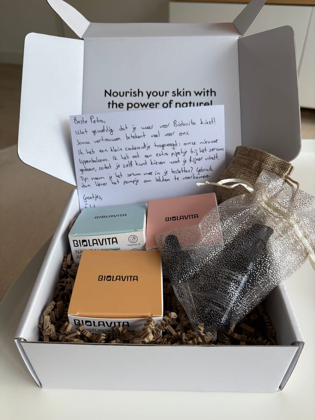 Customer photo review of Puur Botanisch Gezichtsserum