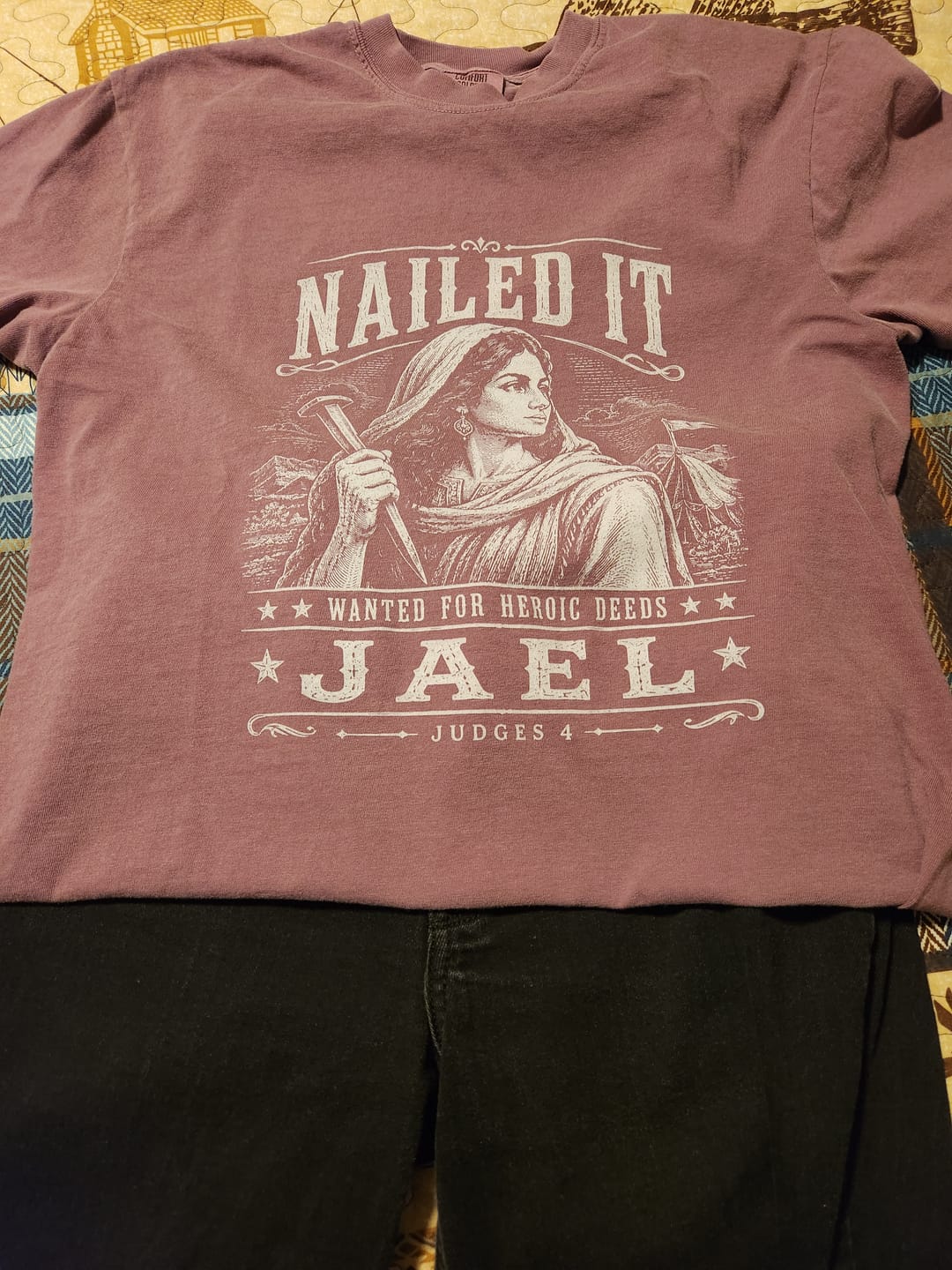 Customer photo review of Jael T-Shirt