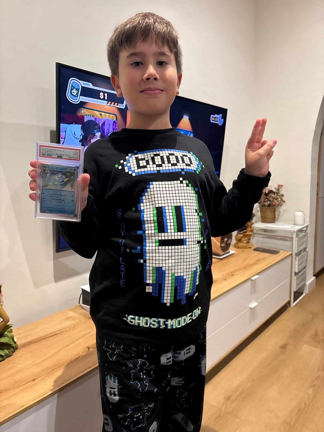 Customer photo review of Pika Pack: 1 Carta Gradeada + 3 sobres