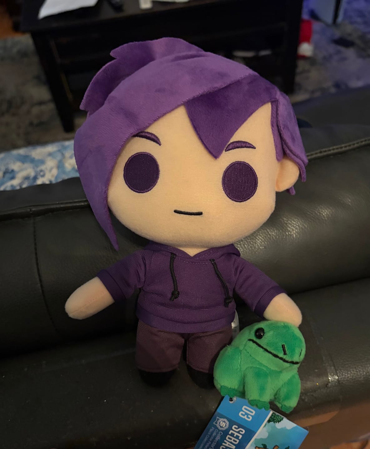 Customer photo review of Stardew Valley - Sebastian Collector's Plush