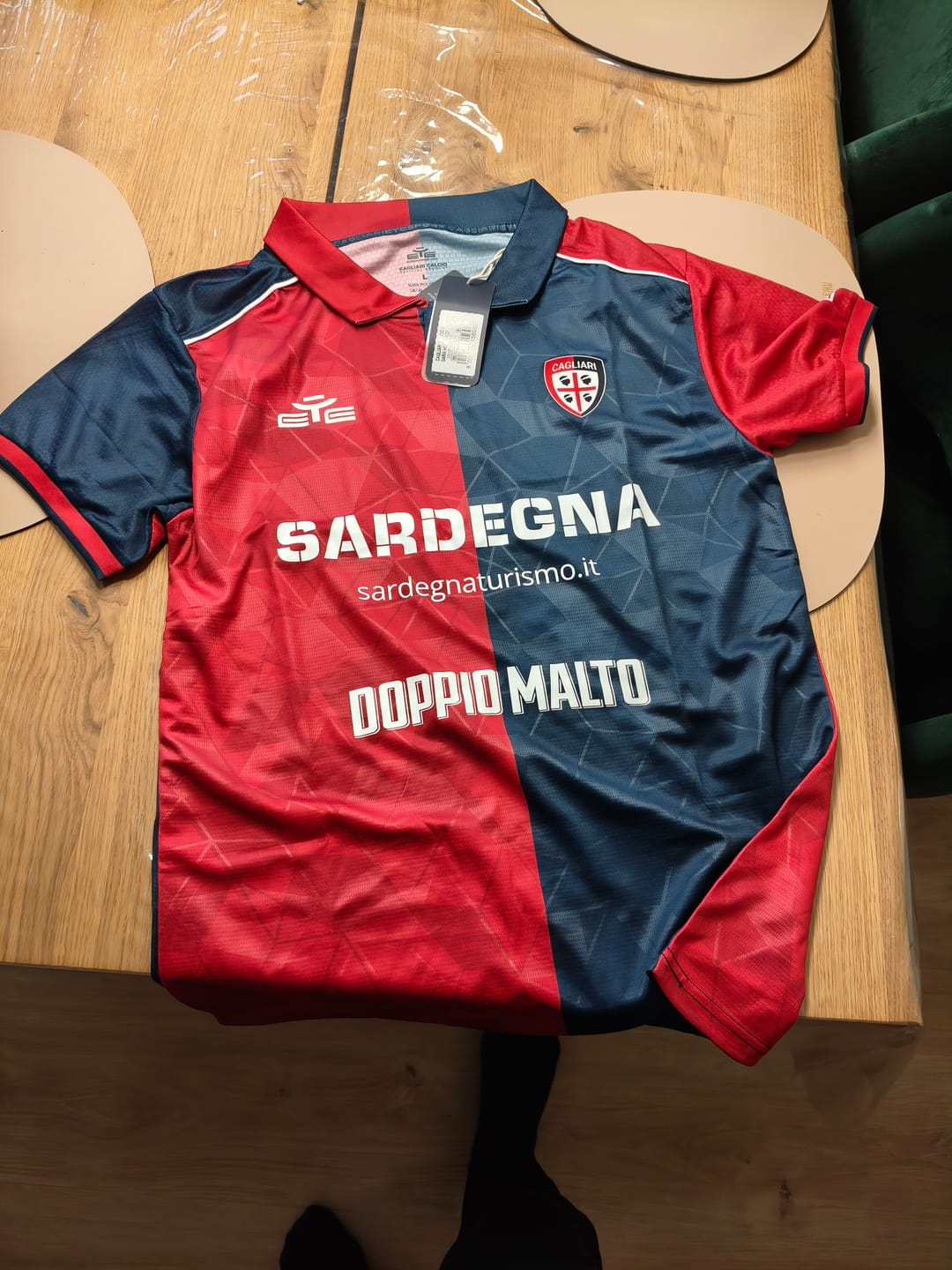 Customer photo review of Premium Football Shirt Mystery Box