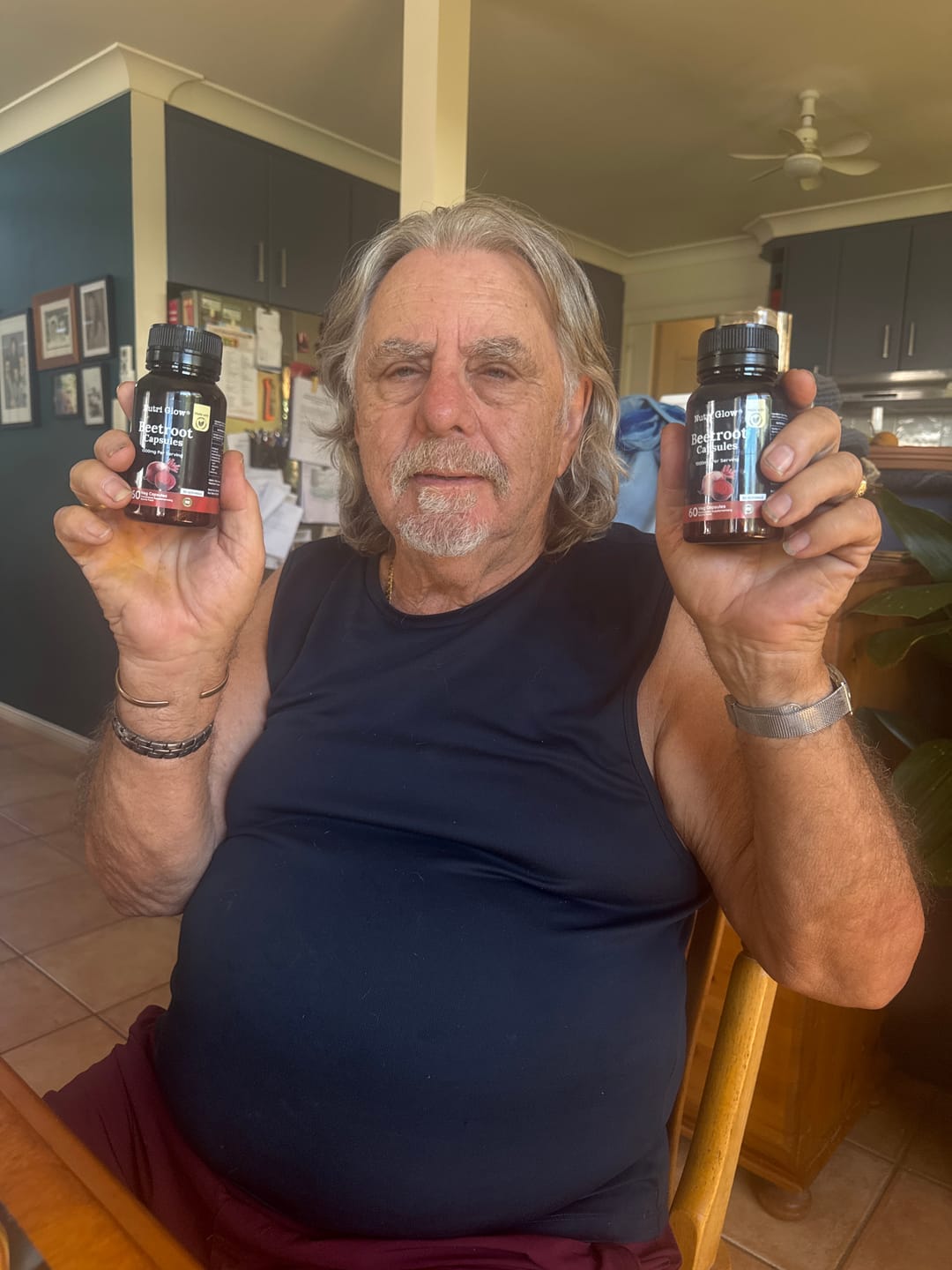 Customer photo review of Nutri Glow Organic Beetroot 60 Capsules (Mini)