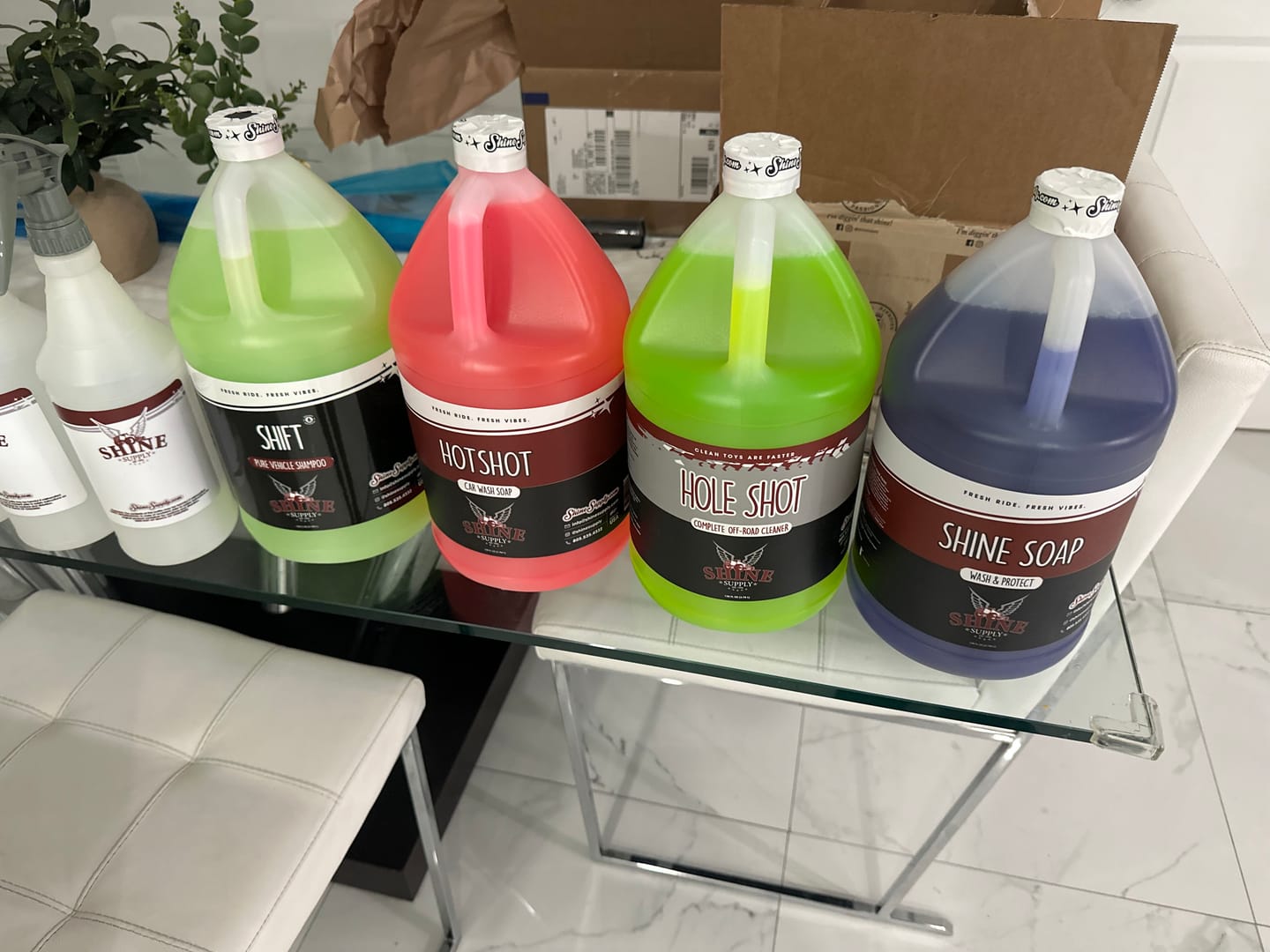 Customer photo review of Hotshot High-Foam Car Wash Soap - 16 oz.