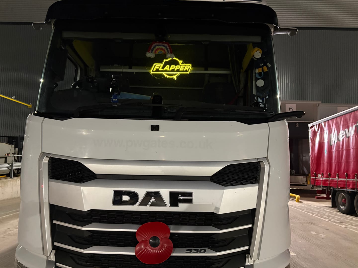 Customer photo review of FLAPPER | LED Neon Sign