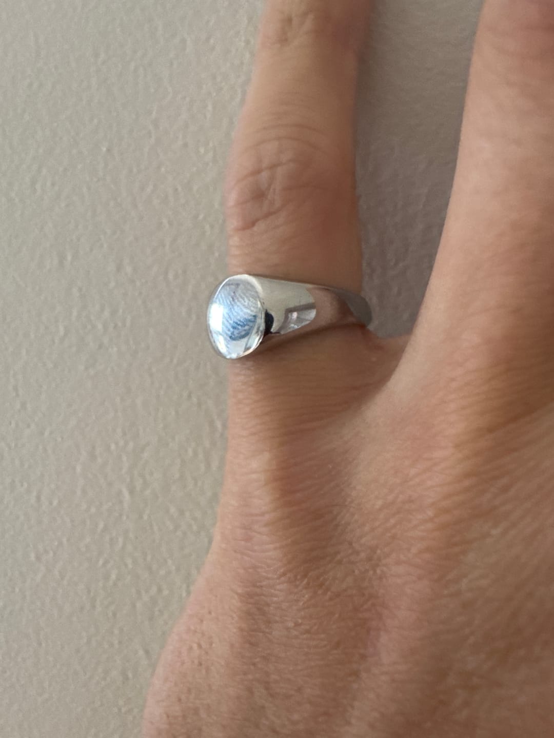 Customer photo review of Pinky Ring