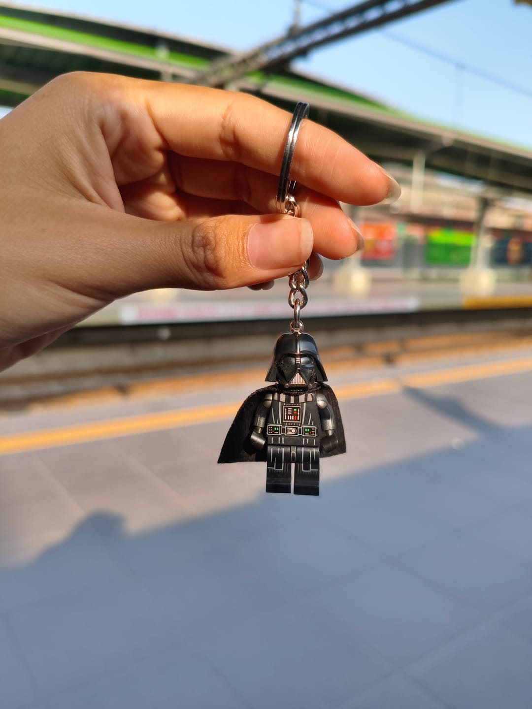 Customer photo review of Llavero de Darth Vader™